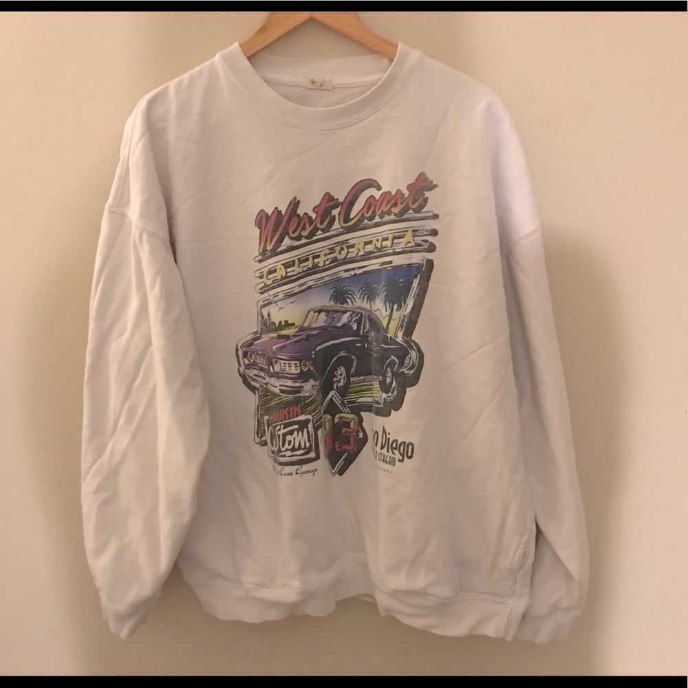 Brandy Melville printed sweatshirt